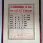 simoons calendar 1929